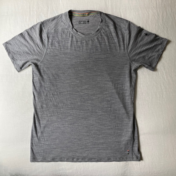 Smartwool Merino Short Sleeve Tee Men's M Gray - Picture 1 of 9